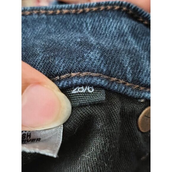 Veronica Beard Blake Classic Straight High Rise Buttonfly Denim Jeans Blue 28/6 - Picture 4 of 9